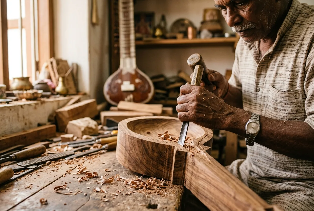Artisan Wood Carving