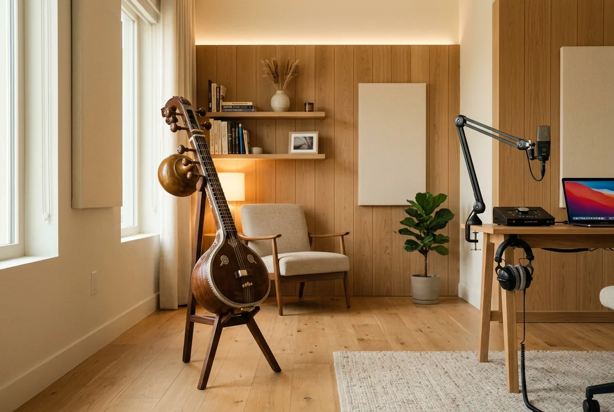 Veenique Music Studio with Veena